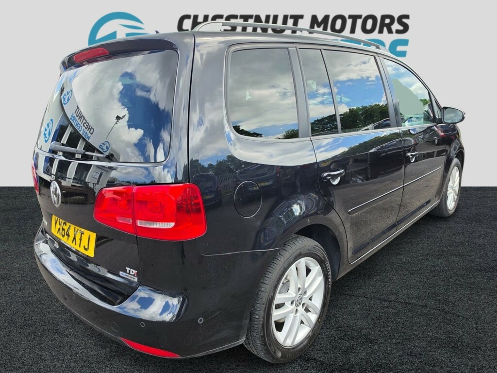 Volkswagen Touran Touran 1.6 Tdi 7 Seat Mpv Black Black #3