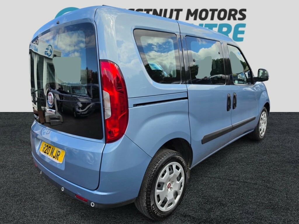Fiat Doblo Wheelchair Accessible Vehicle Passenger Up Front W Blue #6