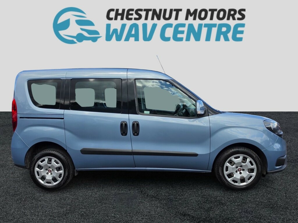 Fiat Doblo Passenger Up Front Wav Wheelchair Access 1.3 Diese Blue #5