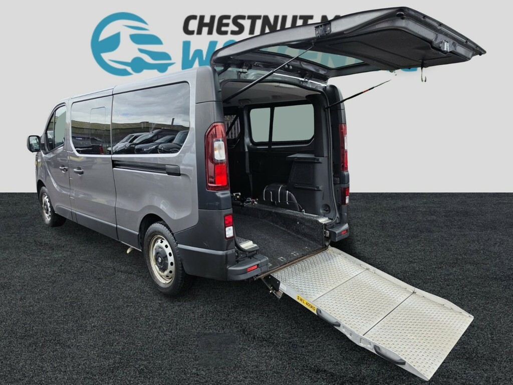 Vauxhall Vivaro Wheelchair Accessible Vehicle Vivaro Wav Wheelchai Grey