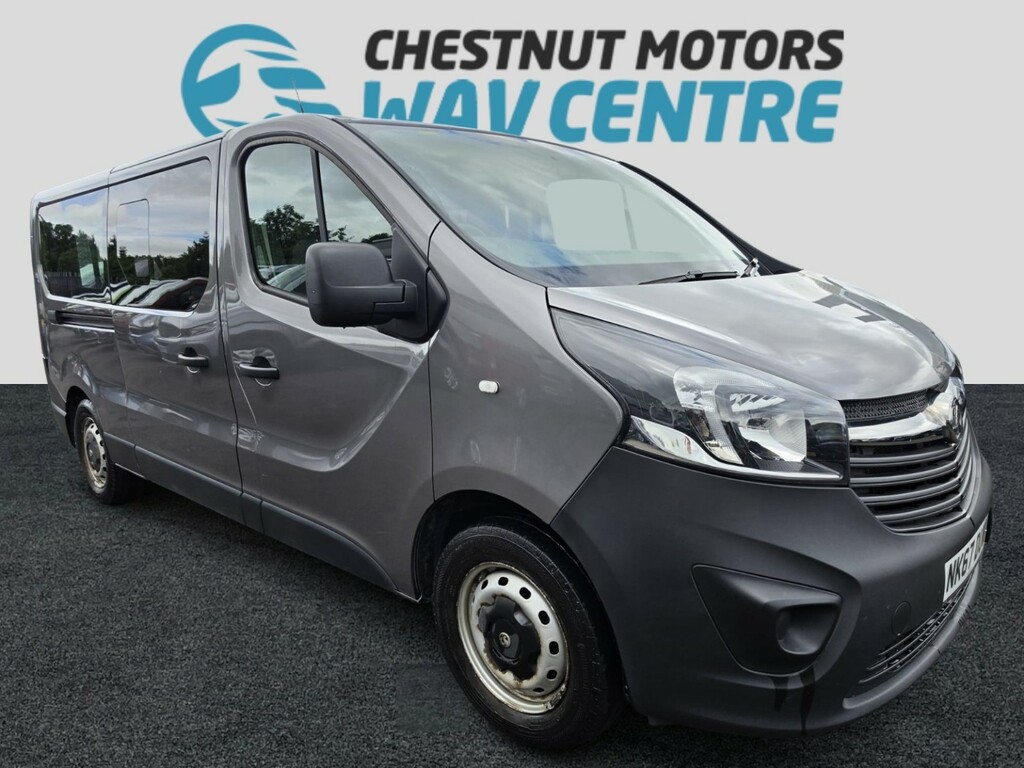 Vauxhall Vivaro Wheelchair Accessible Vehicle Vivaro Wav Wheelchai Grey #2
