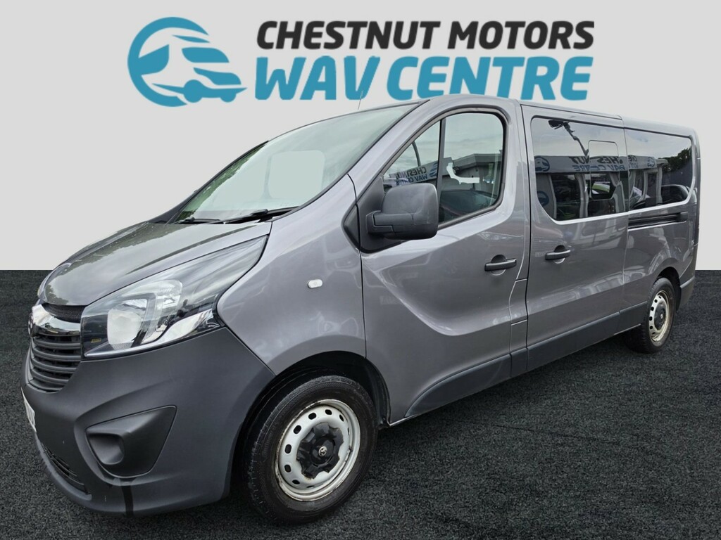 Vauxhall Vivaro Wheelchair Accessible Vehicle Vivaro Wav Wheelchai Grey #4