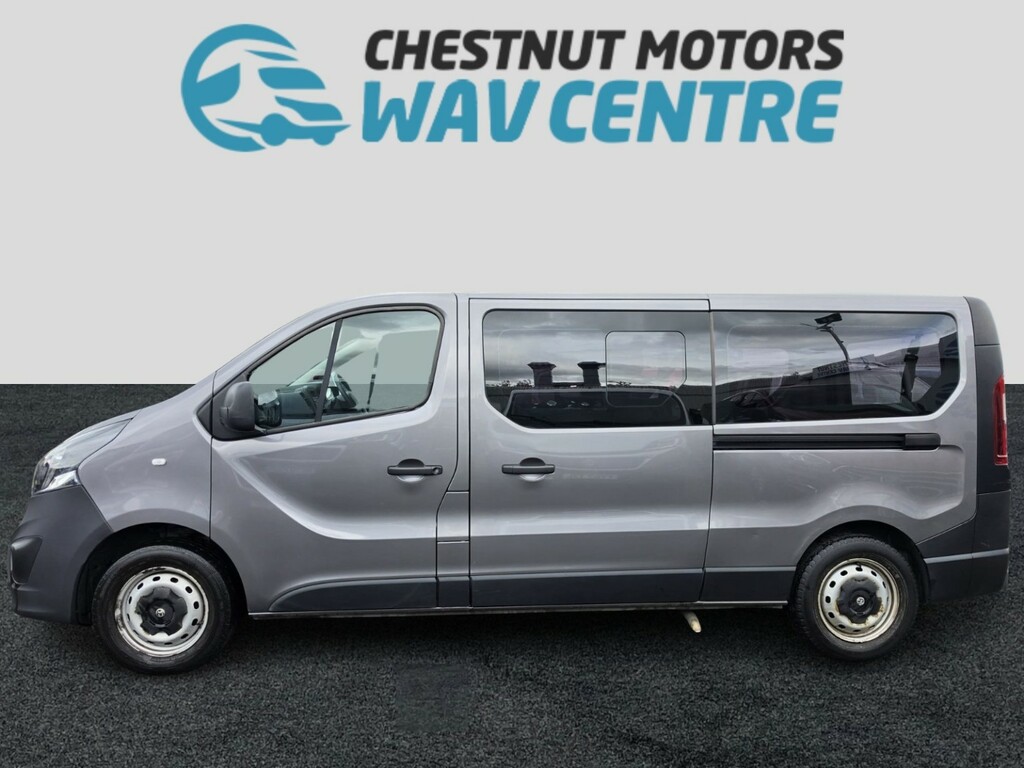 Vauxhall Vivaro Wheelchair Accessible Vehicle Vivaro Wav Wheelchai Grey #3
