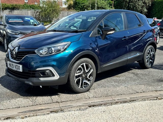 Renault Captur 2019 1.5 Dci Energy Iconic Suv E HK19VDX Blue #2