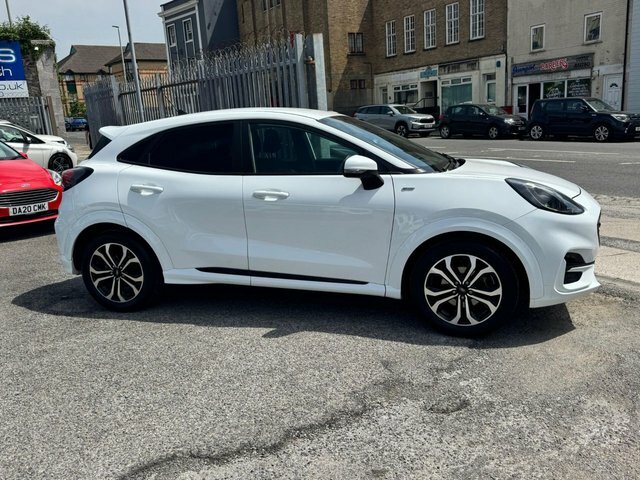 Ford Puma 2020 1.0T Ecoboost St-line Suv E DX70KGK White #4