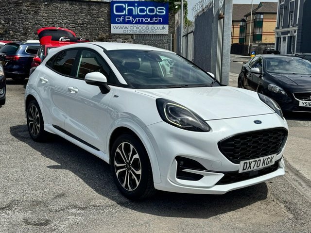 Ford Puma 2020 1.0T Ecoboost St-line Suv E DX70KGK White