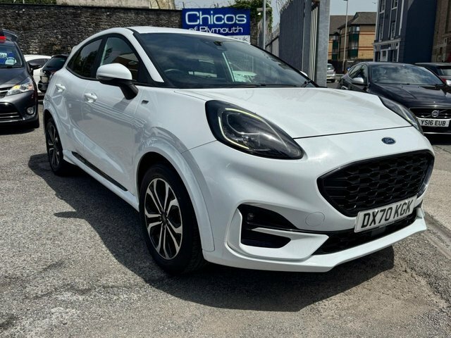 Ford Puma 2020 1.0T Ecoboost St-line Suv E DX70KGK White #5