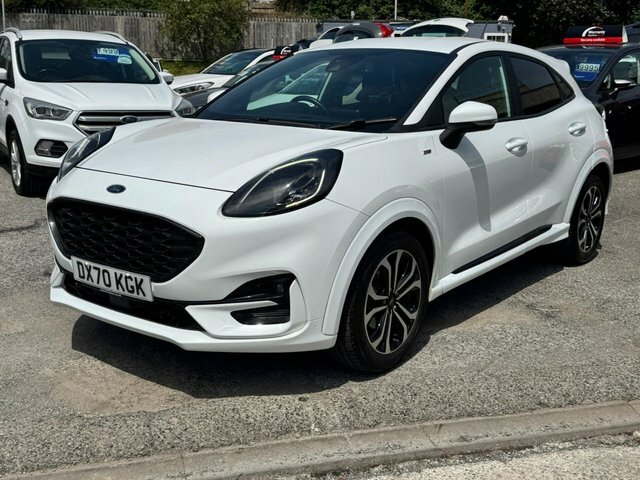 Ford Puma 2020 1.0T Ecoboost St-line Suv E DX70KGK White #2
