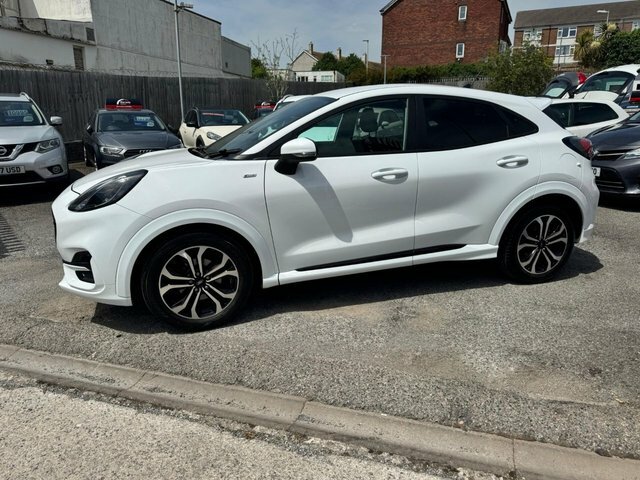 Ford Puma 2020 1.0T Ecoboost St-line Suv E DX70KGK White #3