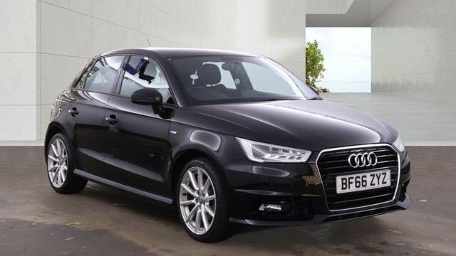 Audi A1 2017 1.4 Tfsi S Line Sportback E BF66ZYZ Black #2