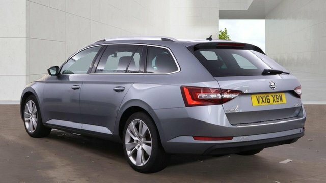 Skoda Superb 2016 2.0 Tdi Se L Executive Estate Manu Grey #3