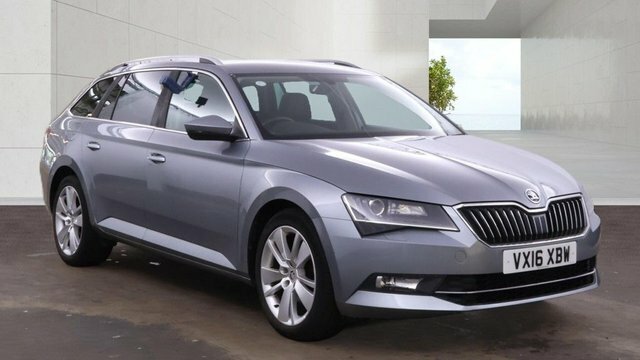 Skoda Superb 2016 2.0 Tdi Se L Executive Estate Manu Grey #2