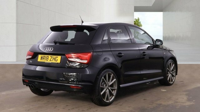 Audi A1 2018 1.4 Tfsi Black Edition Sportback S Black #4