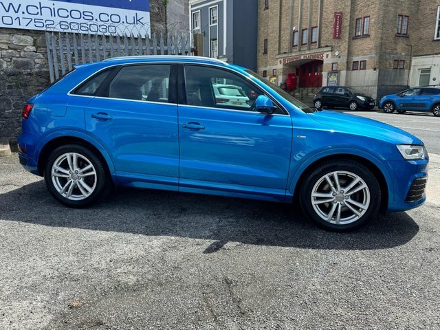 Audi Q3 2016 2.0 Tdi S Line Suv Euro 6 Blue #2