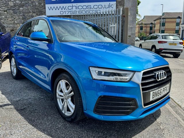 Audi Q3 2016 2.0 Tdi S Line Suv Euro 6 Blue #3