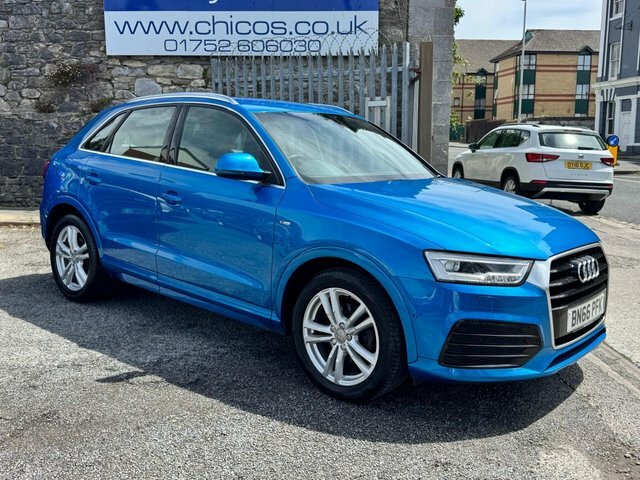 Audi Q3 2016 2.0 Tdi S Line Suv Euro 6 Blue