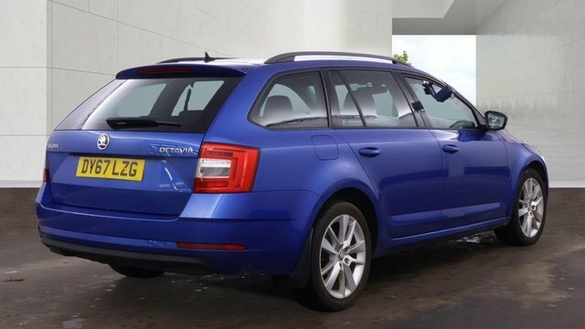 Skoda Octavia 2017 1.4 Tsi Se L Estate Dsg Euro 6 S Blue #4
