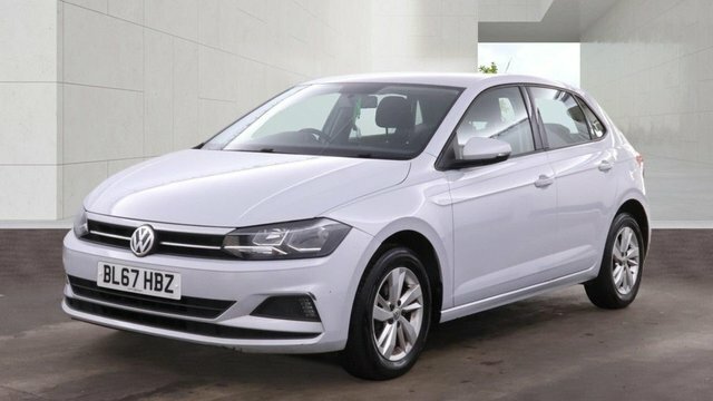Volkswagen Polo 2018 1.0 Tsi Se Hatchback Euro 6 BL67HBZ Silver #2