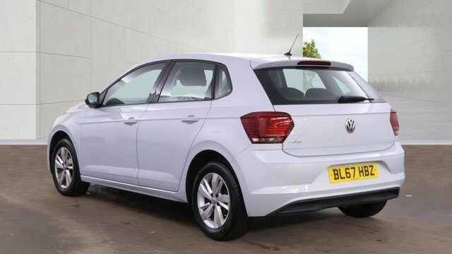 Volkswagen Polo 2018 1.0 Tsi Se Hatchback Euro 6 BL67HBZ Silver #4