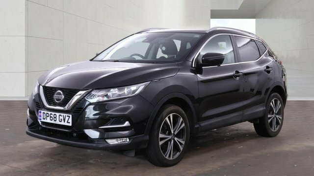 Nissan Qashqai 2018 1.5 Dci N-connecta Suv Euro DP68GVZ Black #2