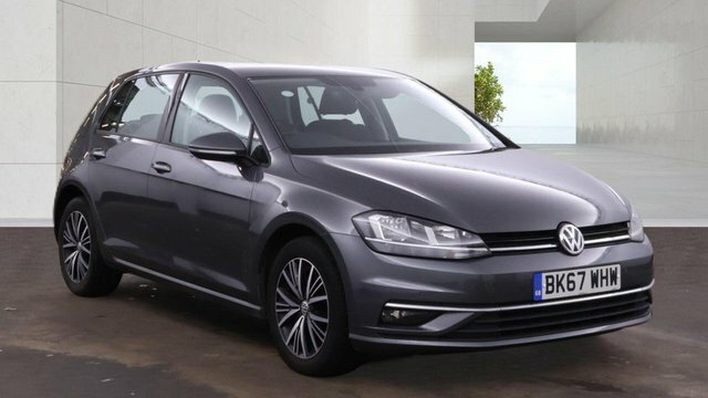Volkswagen Golf 2017 1.6 Tdi Se Hatchback Dsg Euro 6 S Grey #2
