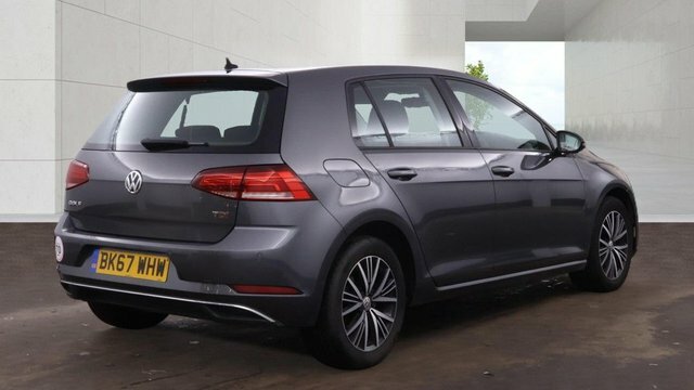 Volkswagen Golf 2017 1.6 Tdi Se Hatchback Dsg Euro 6 S Grey #3