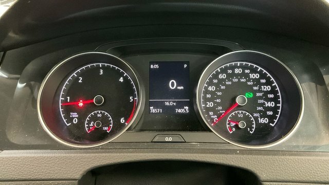 Volkswagen Golf 2017 1.6 Tdi Se Hatchback Dsg Euro 6 S Grey #6