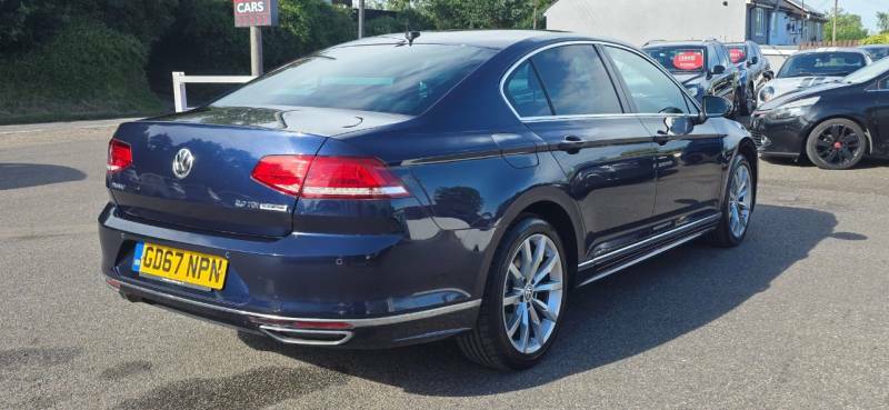 Volkswagen Passat 2.0 Tdi R-line Dsg Panoramic Roof - 2017 67 Blue #3