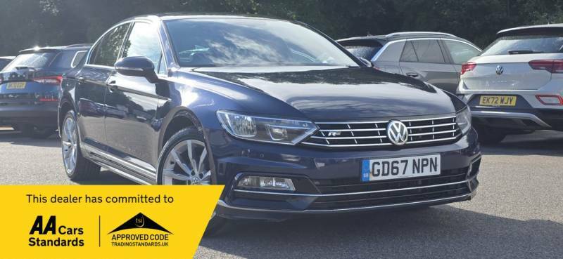 Volkswagen Passat 2.0 Tdi R-line Dsg Panoramic Roof - 2017 67 Blue