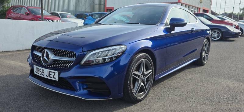 Mercedes-Benz C Class C180 Amg Line 9G-tronic Blue #3