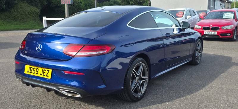 Mercedes-Benz C Class C180 Amg Line 9G-tronic Blue #6
