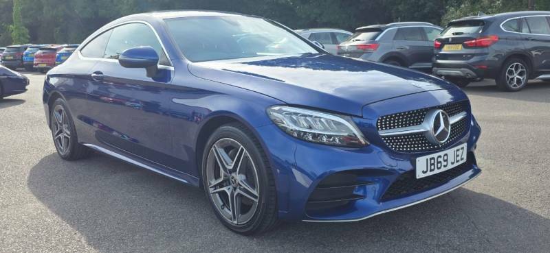 Mercedes-Benz C Class C180 Amg Line 9G-tronic Blue #4