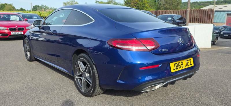 Mercedes-Benz C Class C180 Amg Line 9G-tronic Blue #5