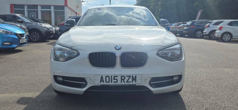 BMW 1 Series 116I Sport White #2
