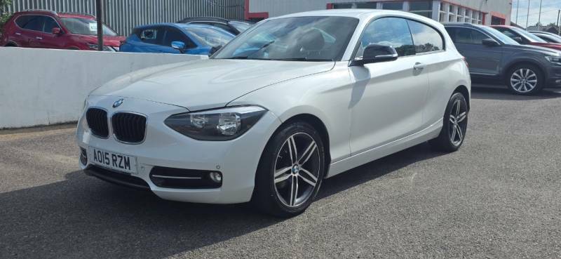 BMW 1 Series 116I Sport White #6