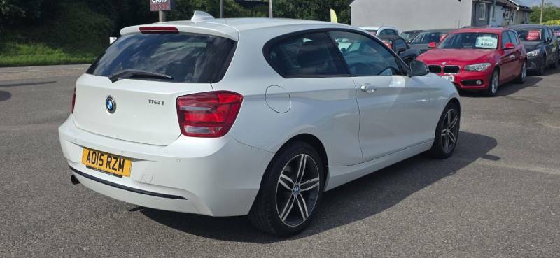 BMW 1 Series 116I Sport White #5