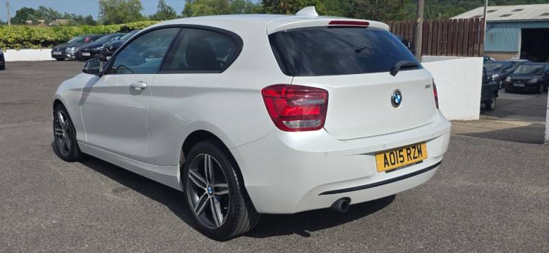 BMW 1 Series 116I Sport White #4