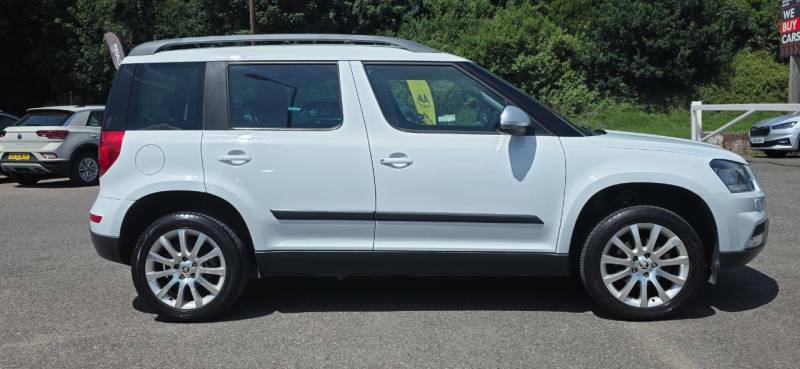 Skoda Yeti 1.2 Tsi 110 Se Dsg White #6
