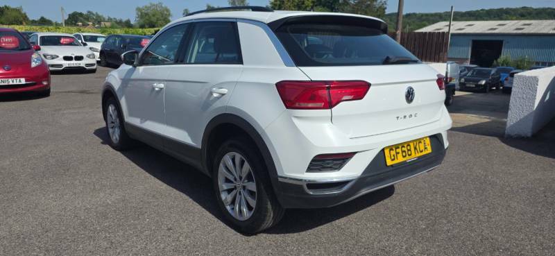 Volkswagen T-Roc 1.0 Tsi Se White #5