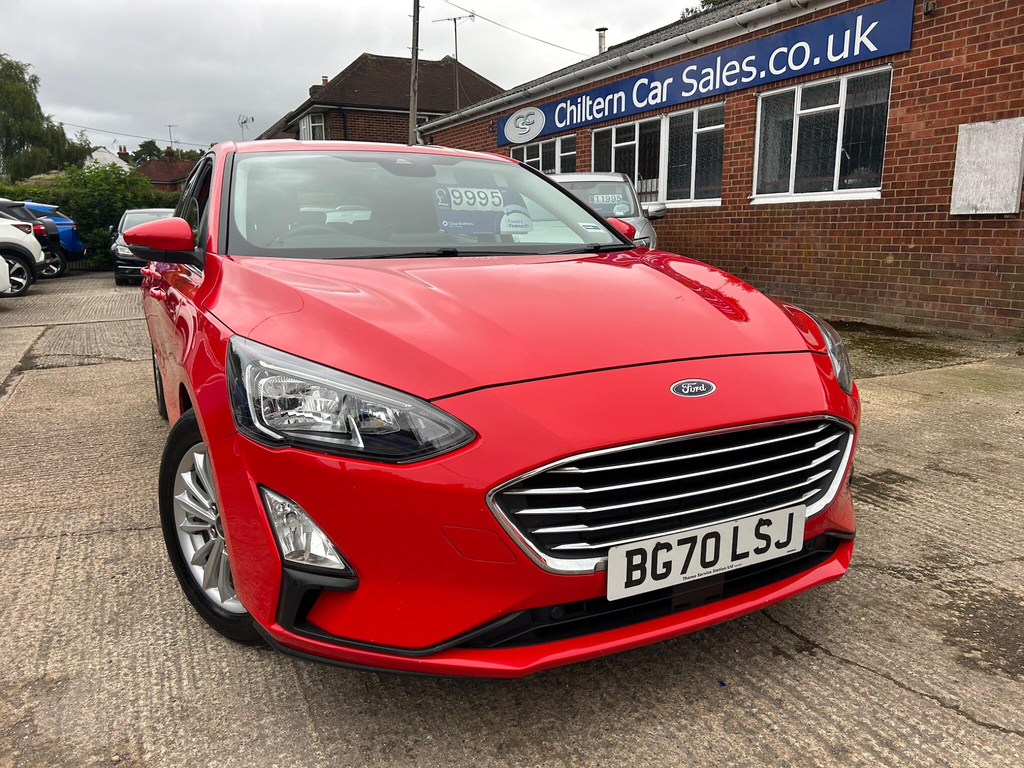 Ford Focus 1.0T Ecoboost Mhev Titanium Edition Euro 6 Ss 5 BG70LSJ Red #2