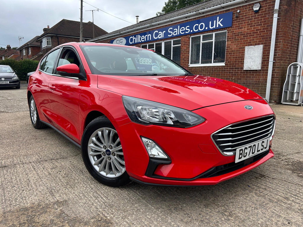 Ford Focus 1.0T Ecoboost Mhev Titanium Edition Euro 6 Ss 5 Red