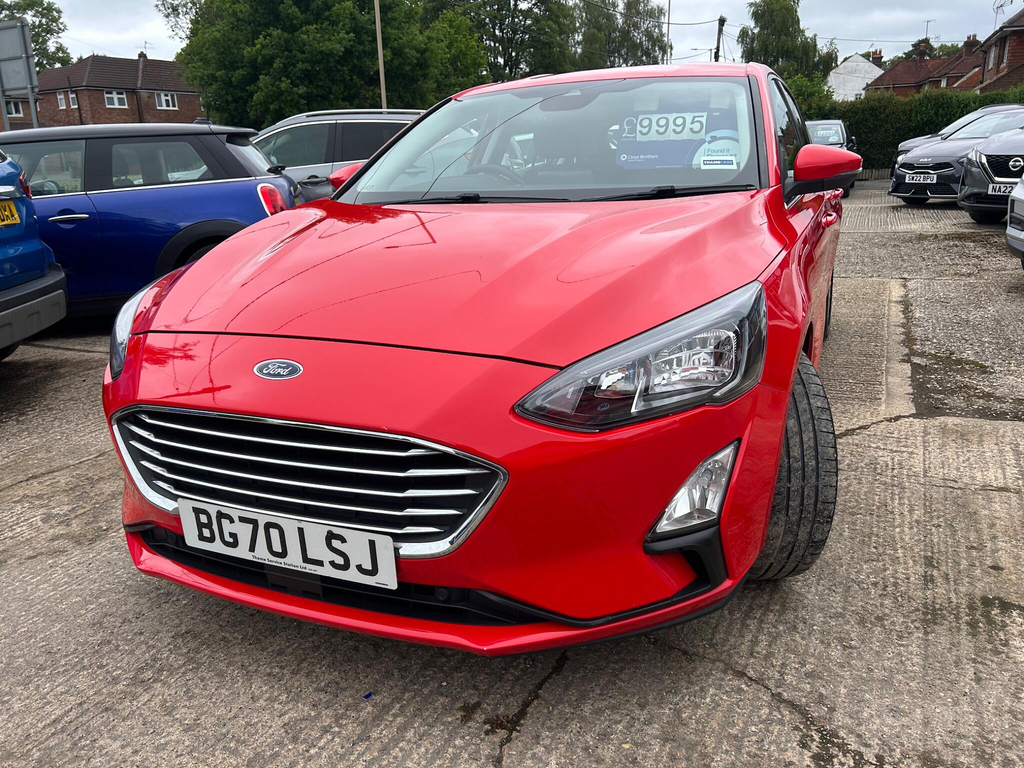 Ford Focus 1.0T Ecoboost Mhev Titanium Edition Euro 6 Ss 5 BG70LSJ Red #6