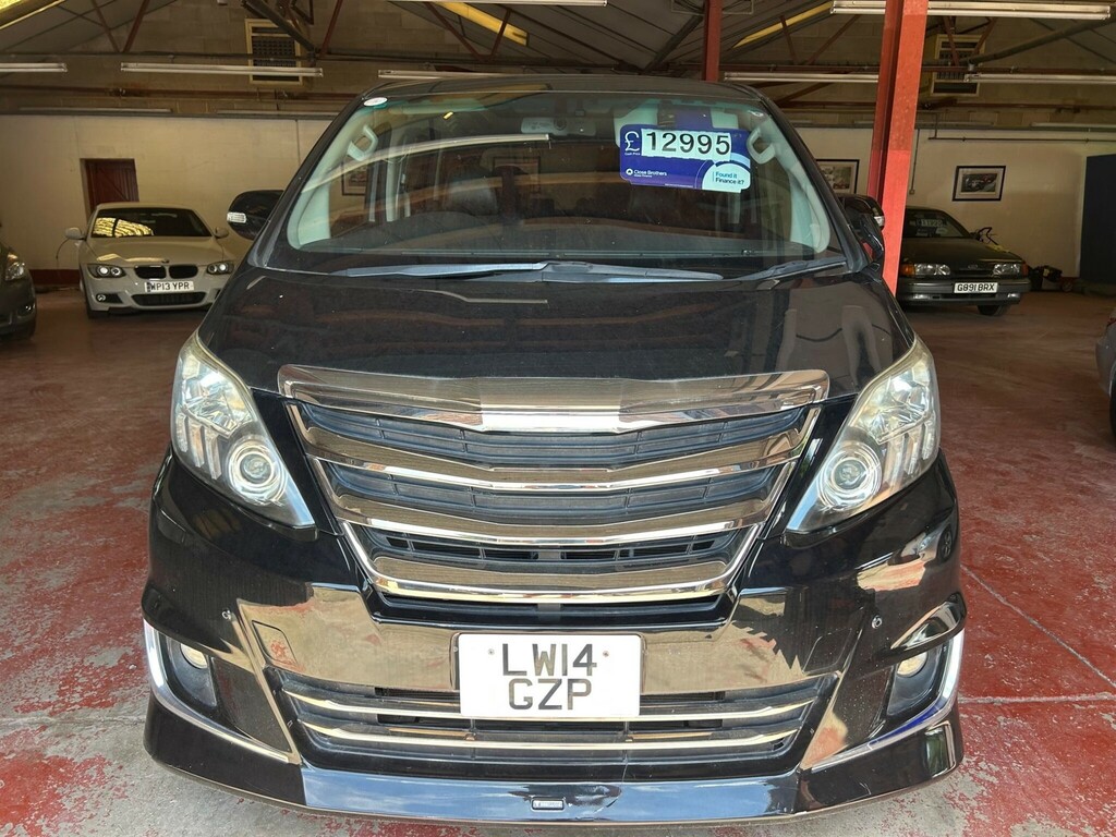 Toyota Alphard Mpv Black #3
