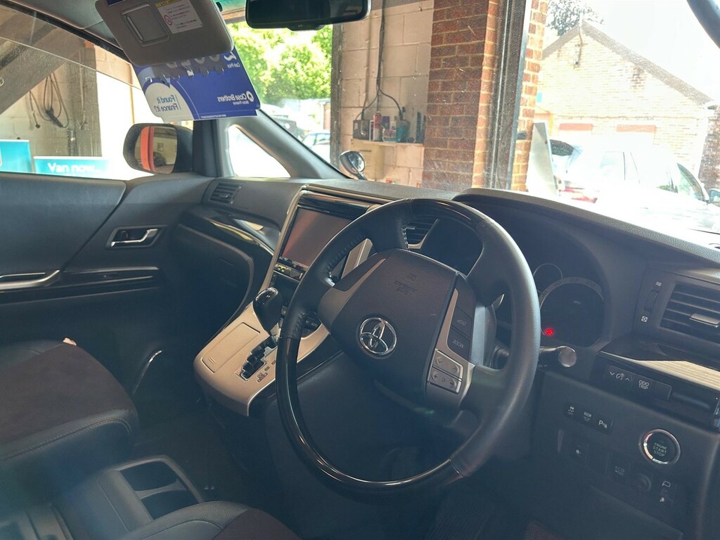 Toyota Alphard Mpv Black #6