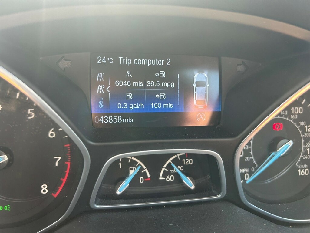 Ford C-Max 1.5 Ecoboost Titanium Powershift White #7