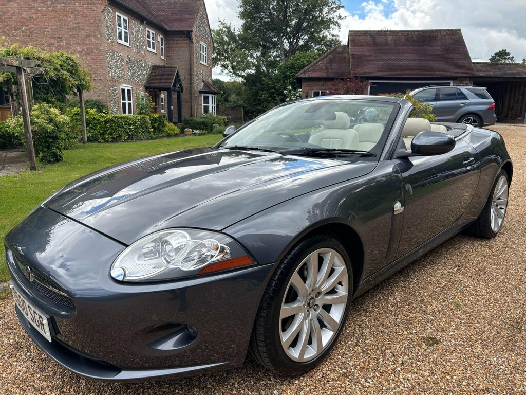 Jaguar XK Auto Silver #8