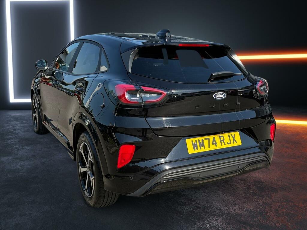 Ford Puma 1.0 Ecoboost Hybrid Mhev St-line WM74RJX Black #3