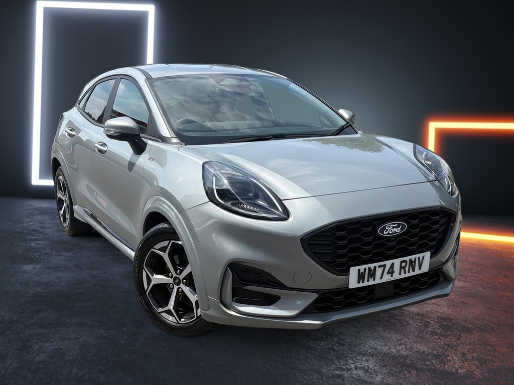 Ford Puma 1.0 Ecoboost Hybrid Mhev St-line Silver