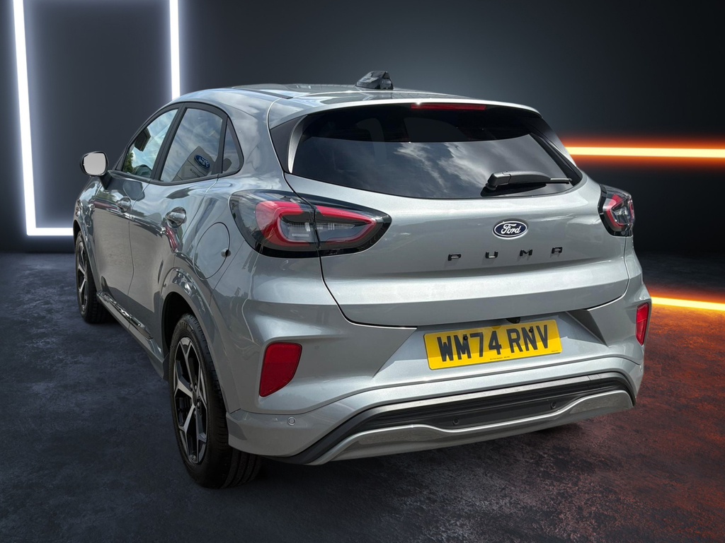 Ford Puma 1.0 Ecoboost Hybrid Mhev St-line WM74RNV Silver #3