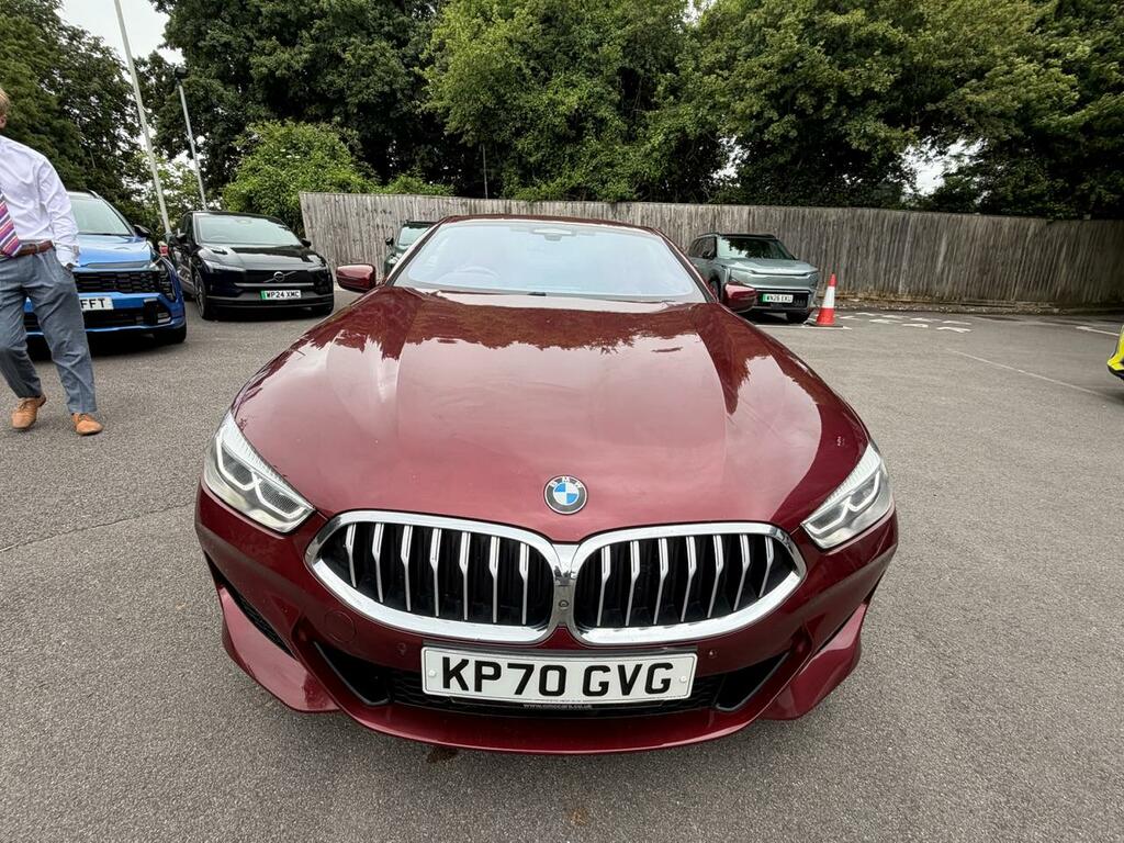BMW 8 Series 840I Sdrive KP70GVG Red #4